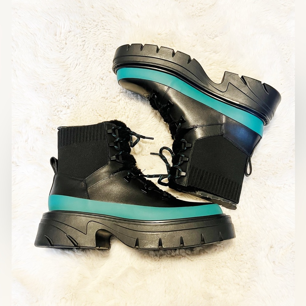 NWB Marc Fisher Lizuma Combat Boots Size 8
